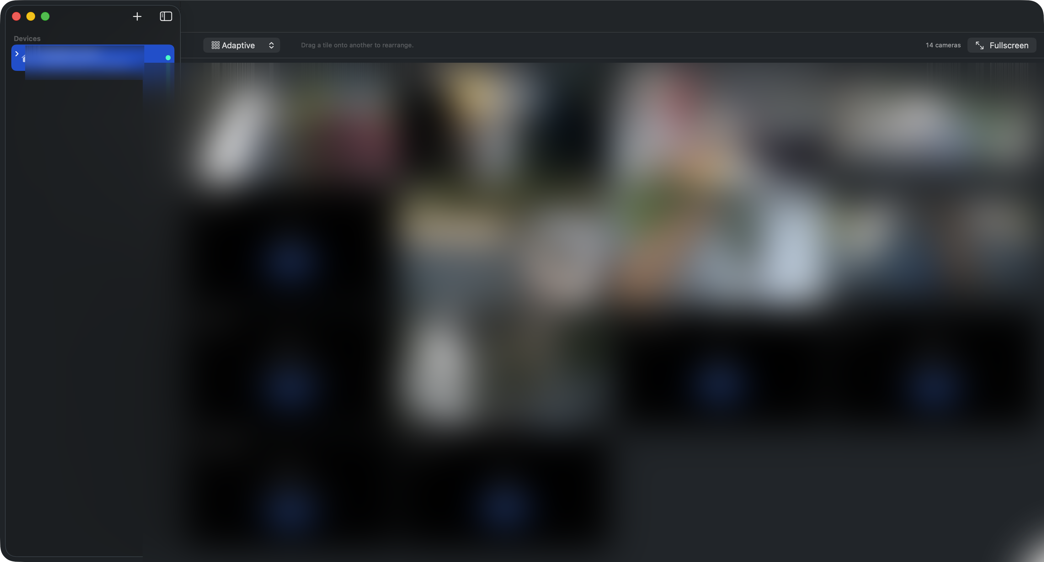 Adaptive multi-camera grid